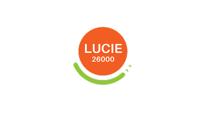 Logo label Lucie 26000